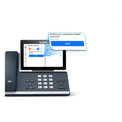 Teléfono IP MP58-WH-E2 con Integración Nativa a Zoom y Tecnología Acoust — YEALINK