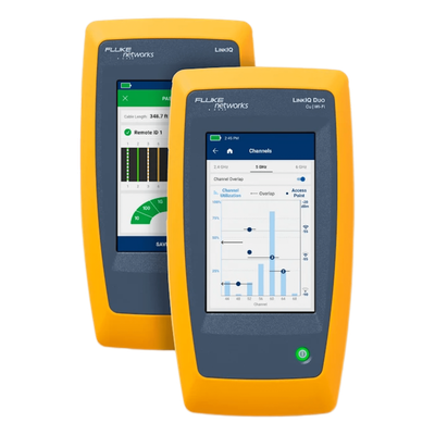 Kit Avanzado de Calificador de Red y Wi-Fi LinkIQ DUO — FLUKE NETWORKS