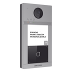 Videoportero IP 2 Megapixel PoE IP65 + IK08 1 Departamento Lector Mifare 2 Puertas 6 Monitores Visión Nocturna IR 3m Ángulo 129° — Hikvision