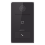 Frente de Calle IP 2 Megapixel 129°H IR 2.5 m (8.2 ft) PoE 802.3af IP65 Lector Mifare Audio Bidireccional — Hikvision