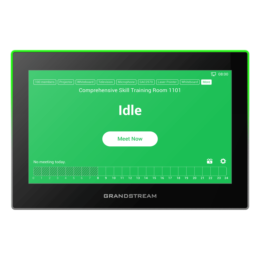 Estación de Intercomunicación SIP Pantalla Táctil 7" HD Wi-Fi 6 Dual-Band Bluetooth 5.0 8 Canales de Alarma Android 13 — Grandstream