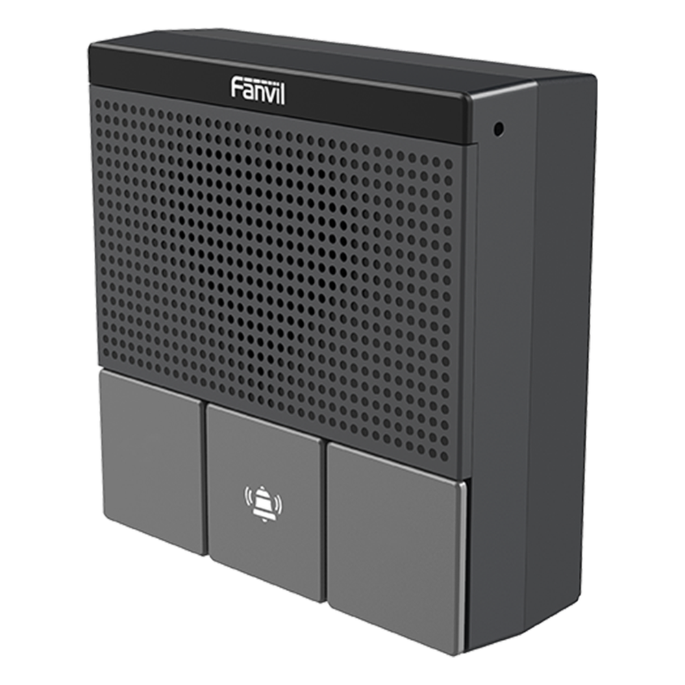 Mini Intercomunicador IP Wi-Fi 2.4 5 GHz 2 Líneas SIP Audio HD IP54 PoE 802.3af 1 Relé E S — Fanvil