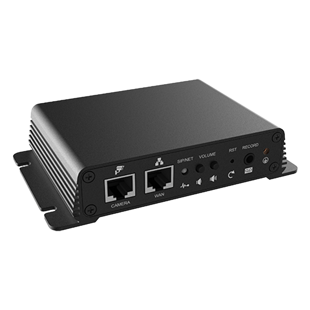 Gateway SIP de Voceo y Paging Amplificador Integrado 30 W PoE Intercomunicación Audio Video 2 Líneas SIP Compatible IP RTP RTSP — Fanvil