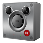 Videoportero IP para Exterior Cámara 4 Megapixel (1080p) HDR e Iluminación IR Altavoz 5W y Doble Micrófono Panel Acero Inoxidable y Cuerpo Aluminio IP66 e IK10 PoE+ 2 Líneas SIP — Fanvil