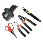 Kit de Herramientas para Terminación de Conectores de Fibra Óptica Prepu — TEMPO