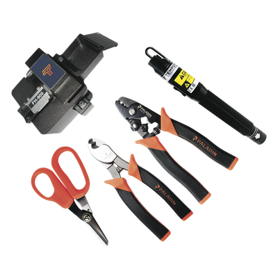 Kit de Herramientas para Terminación de Conectores de Fibra Óptica Prepu — TEMPO