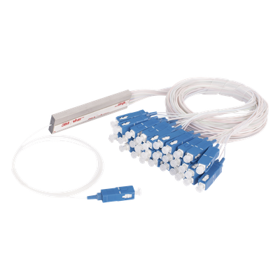 Splitter (Divisor Óptico) tipo PLC, 1x32, conectores SC — TEMPO