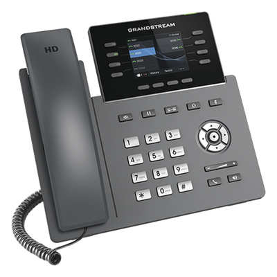 Teléfono IP 8 Líneas SIP 4 Cuentas Wi-Fi 5 Dual-Band — GRANDSTREAM