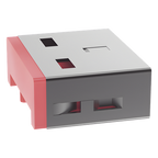 Dispositivo de Bloqueo Smartkeeper, Para Puertos USB-A, Color Rojo, 1 Pi — PANDUIT