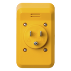 Probador de Tomacorriente Eléctrico Estándar o GFCI, Con LEDs de Alto Br — FLUKE