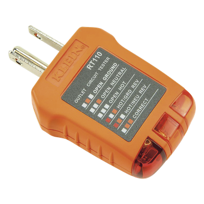 Probador de Tomacorrientes Estándar, con Secuencia de Luces para Indicar — KLEIN TOOLS