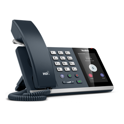 Teléfono IP Yealink MP54 Compacto con Android 12 y Certificación Microso