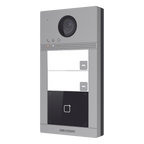 Videoportero IP 2 Megapixel PoE IP65 + IK08 2 Departamentos 2 Puertas 6 Monitores 129° IR 3m (9.84 ft) — Hikvision