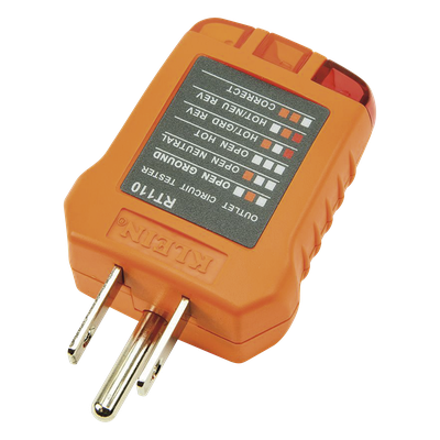 Probador de Tomacorrientes Estándar, con Secuencia de Luces para Indicar — KLEIN TOOLS