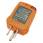 Probador de Tomacorrientes Estándar, con Secuencia de Luces para Indicar — KLEIN TOOLS