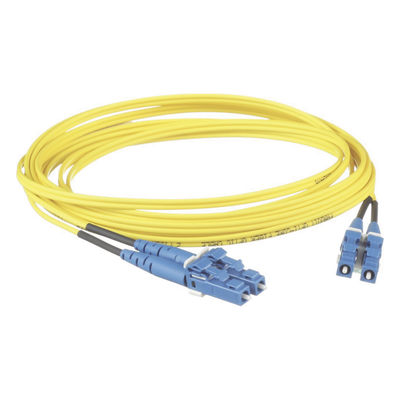 Jumper de Fibra Óptica Monomodo OS2 9 125 LC-LC Dúplex — PANDUIT