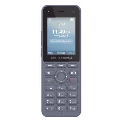 Teléfono IP Inalámbrico Wi-Fi 6 Dual Band 3 Cuentas SIP — GRANDSTREAM