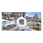 Videoportero IP para Exterior Cámara 4 Megapixel (1080p) HDR e Iluminación IR Altavoz 5W y Doble Micrófono Panel Acero Inoxidable y Cuerpo Aluminio IP66 e IK10 PoE+ 2 Líneas SIP — Fanvil