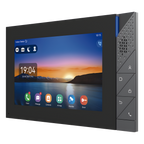 Monitor IP SIP Pantalla Táctil 7" Android 9.0 Wi-Fi Dual Band Bluetooth 5.0 PoE 8 Entradas de Alarma — Fanvil