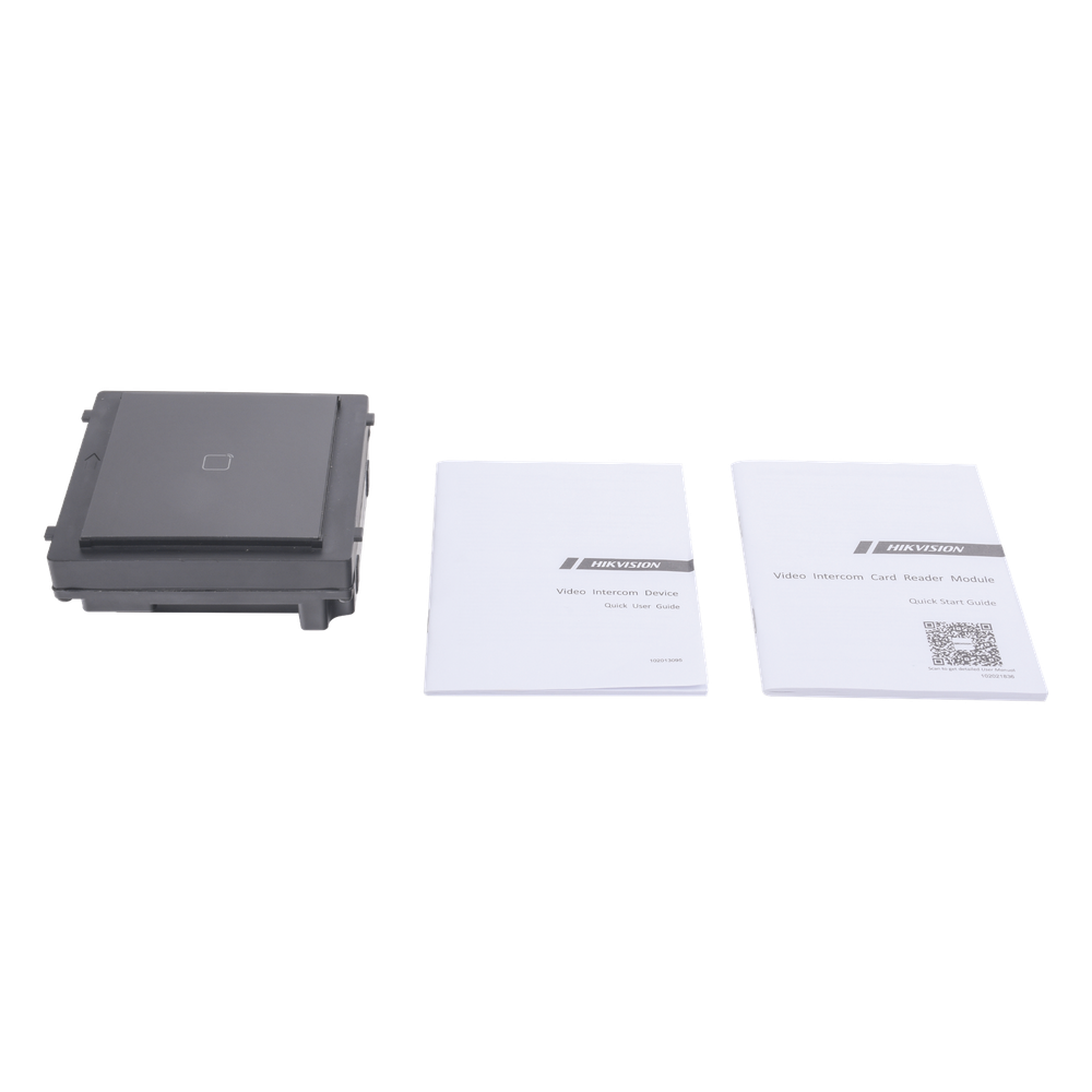 Módulo de Lector de Tarjetas EM IP65 -40°C a 60°C 98.5×100×33.7 mm 3.87'×3.95'×1.33' 2W — Hikvision
