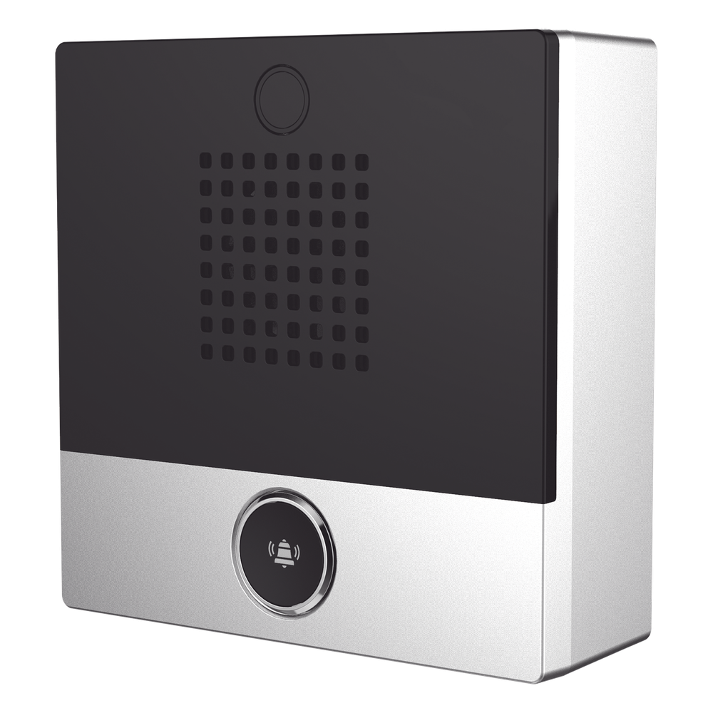 Intercomunicador IP PoE 2 Líneas SIP 1 Relevador 1 Puerto Entrada IP54 Montaje Pared — Fanvil