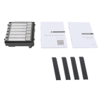 Módulo de Botones para Videoportero Modular 6 Botones Montaje Empotrado o Superficie IP65 Consumo 2 W — Hikvision