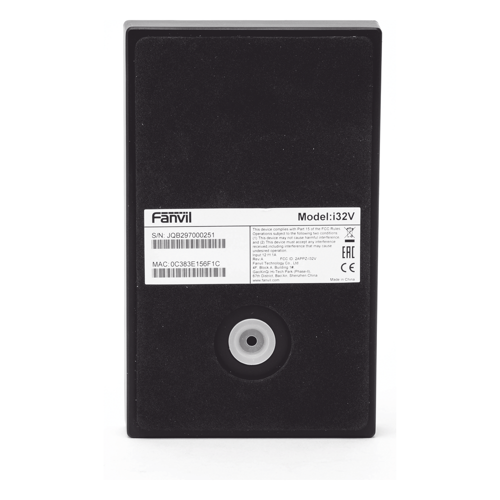 Video Portero IP 2 Líneas SIP Cámara HD 2MP IR Nocturno RFID IP65 e IK10 PoE 802.3af Onvif -40°C a 70°C — Fanvil