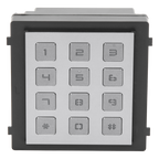 Módulo de Teclado para Frente de Calle Apertura por Código Llamada a Monitor IP65 Aluminio -40 °C a +55 °C (-40 °F a 131 °F) — Hikvision