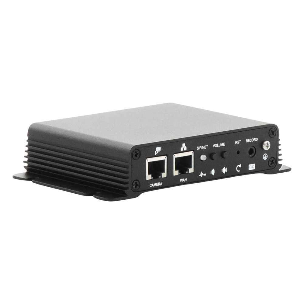 Gateway SIP de Voceo y Paging Amplificador Integrado 30 W PoE Intercomunicación Audio Video 2 Líneas SIP Compatible IP RTP RTSP — Fanvil