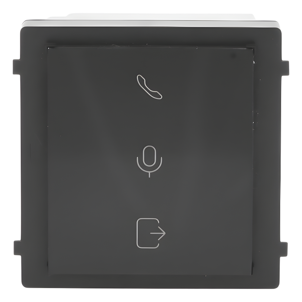 Módulo Indicador para Videoportero IP Audio Bidireccional Recepción de Llamada Apertura de Puerta IP65 -40°C a +60°C (-40°F a 140°F) Montaje Empotrado o Superficie — Hikvision