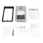 Videoportero IP 2 Megapixel PoE IP65 + IK08 1 Departamento Lector Mifare 2 Puertas 6 Monitores Visión Nocturna IR 3m Ángulo 129° — Hikvision