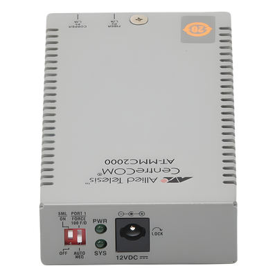 Convertidor de medios TAA (Federal) 10 100TX - 100FX — ALLIED TELESIS