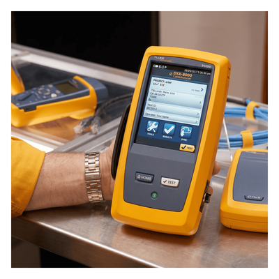 Certificador DSX-602 para Cable de Cobre Cat5e, Cat6 y Cat6A, Frecuencia — FLUKE NETWORKS