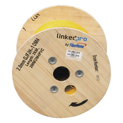 Fibra Óptica Multimodo OM4, 2 mm, Simplex, Tight Buffer, 900 micras, Col — LINKEDPRO BY EPCOM — Precio por metro