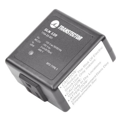 Protector Sobretensión 120 VAC SASD 5 kA NEMA 5-15R — TRANSTECTOR