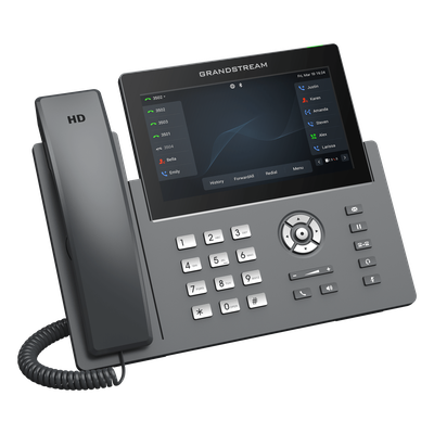 Teléfono IP 12 Líneas SIP 6 Cuentas Pantalla Táctil 7" — GRANDSTREAM