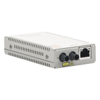 Convertidor de medios Fast Ethernet a fibra óptica, conector ST, multimo — ALLIED TELESIS