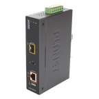 Convertidor de Medios PoE Industrial, Puerto SFP 1000BASE-SX — PLANET