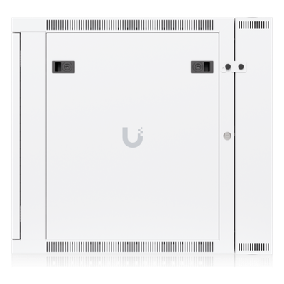 Gabinete Rack 12U Montaje Pared Puerta Trasera Abatible — UBIQUITI