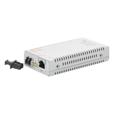 Convertidor de Medios Gigabit Ethernet a Fibra Óptica — ALLIED TELESIS