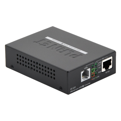 Convertidor de Medios Ethernet a Travez de VDSL2 — PLANET