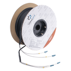Carrete de Fibra Óptica Monomodo con Conectores LC-LC Duplex, Reforzada  — LINKEDPRO BY EPCOM