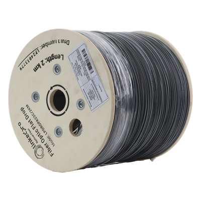 Carrete de 2 km de Fibra Óptica Drop Plana, Interior — LINKEDPRO BY EPCOM