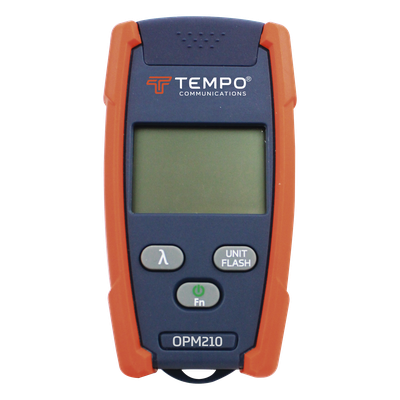 Medidor de Potencia Óptica VFL Integrado -70 a +10 dBm — TEMPO