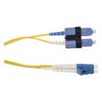 Jumper de Fibra Óptica Monomodo (OS2), XGLO, Riser, LC — SIEMON