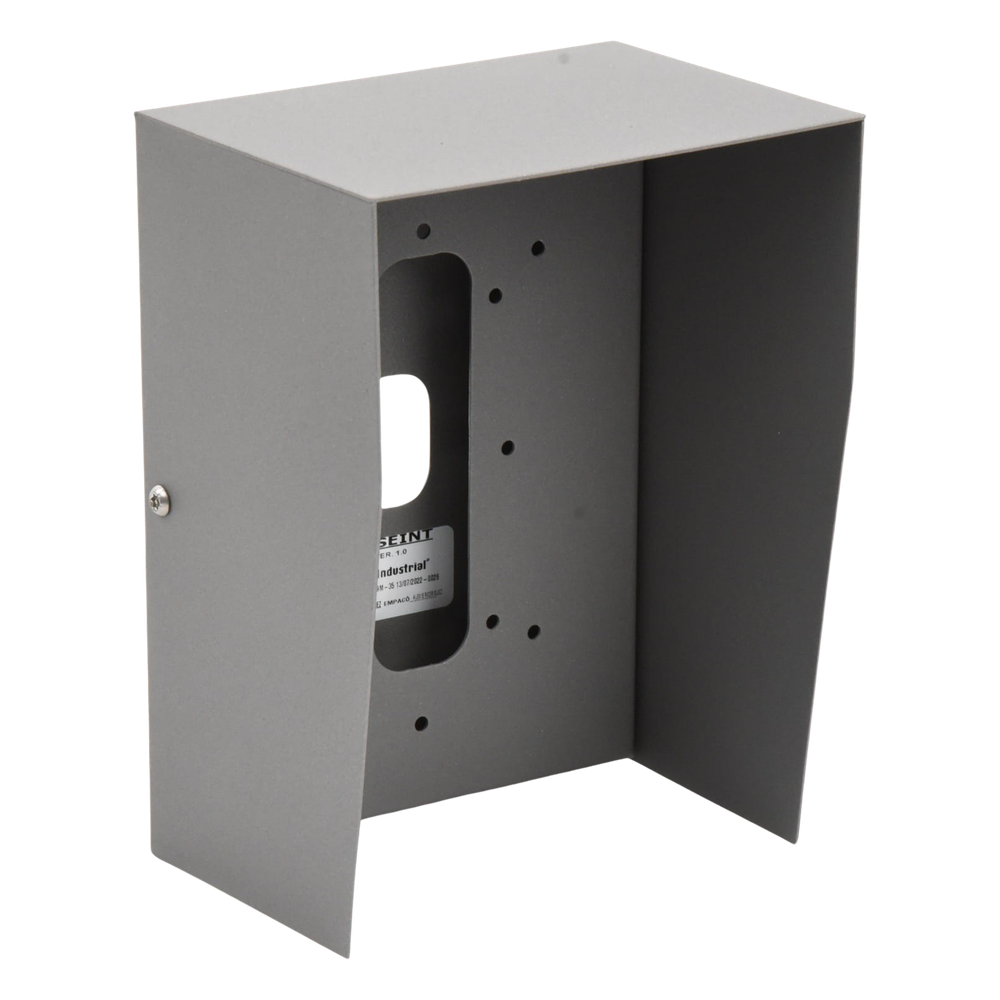 Cubierta Protectora Industrial Acero Calibre 18 Pintura Electrostática Gris 1.38 kg Montaje en Poste Tubular — EPCOM Industrial