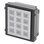 Módulo de Teclado para Frente de Calle Apertura por Código Llamada a Monitor IP65 Aluminio -40 °C a +55 °C (-40 °F a 131 °F) — Hikvision