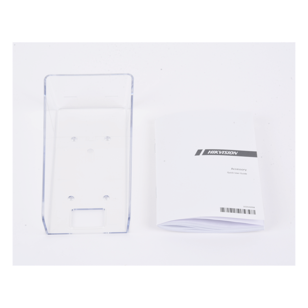 Carcasa Protectora para Videoportero IP Policarbonato Resistente a Impactos Montaje Sobre Pared 149.78 x 79.56 x 48.63 mm (5.90 x 3.13 x 1.91 in) — Hikvision