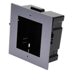 Base empotrable Marco de instalación Aluminio y plástico -40°C a +60°C 5.28 x 5.31 x 2.20 pulgadas — Hikvision