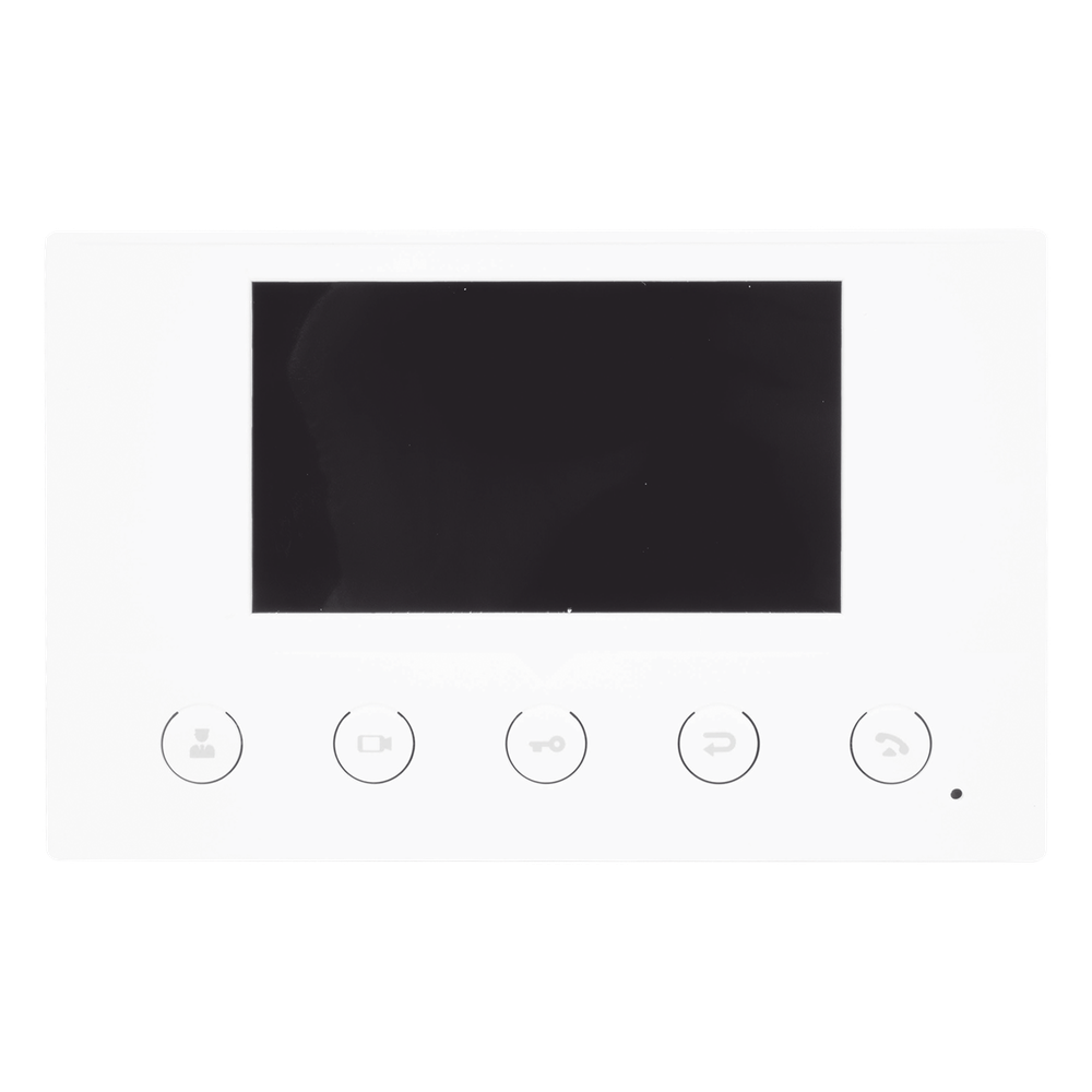 Monitor IP SIP Pantalla Capacitiva 4.3" Wi-Fi 2.4 GHz Audio HD Bidireccional PoE 8 Entradas de Alarma RS485 H.264 1080p — Fanvil